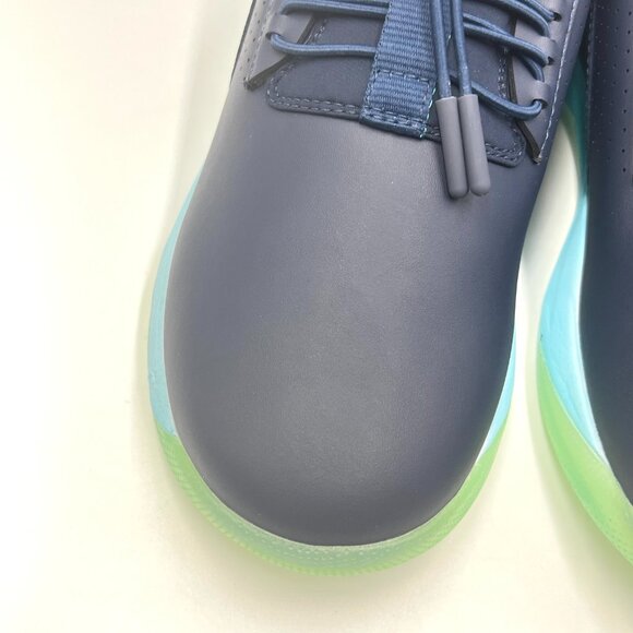 Clove Womens Size 7.5 CL007 Navy Blue Aqua Comfort Work Sneakers Shoes - Picture 3 of 11